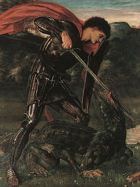 St. George Kills the Dragon (detail)