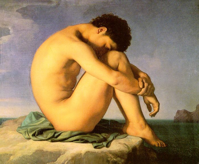 Young Man Beside the Sea