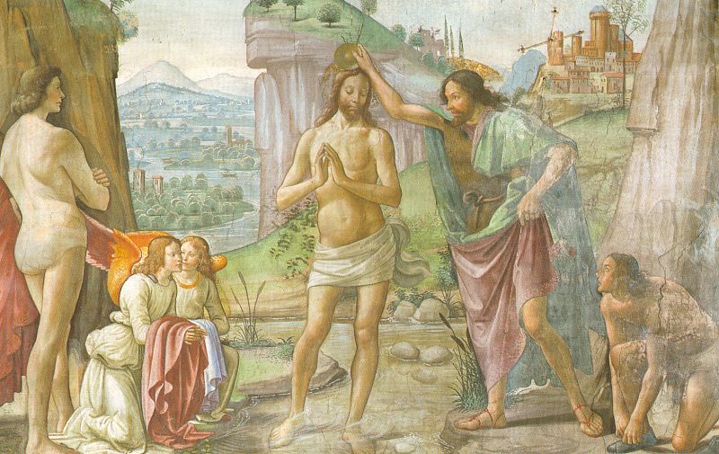 The Baptism of Christ (detail)