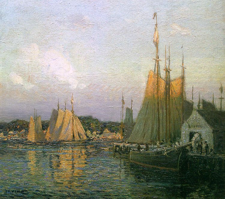Evening in the Harbor