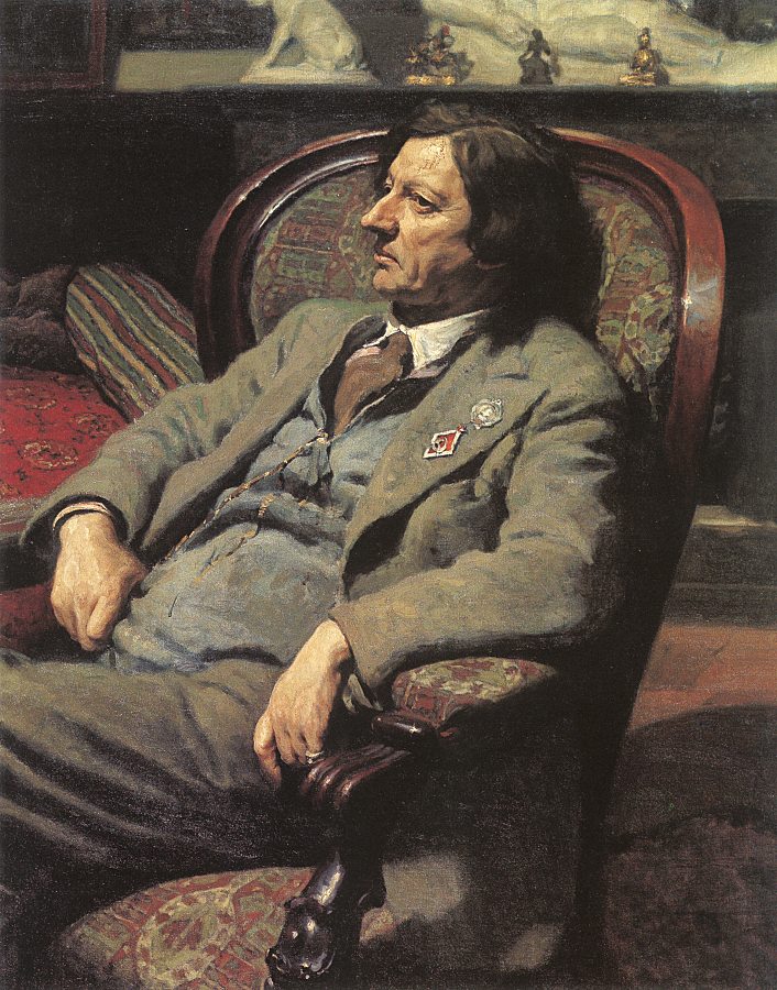 Portrait of the Artist I. Brodsky