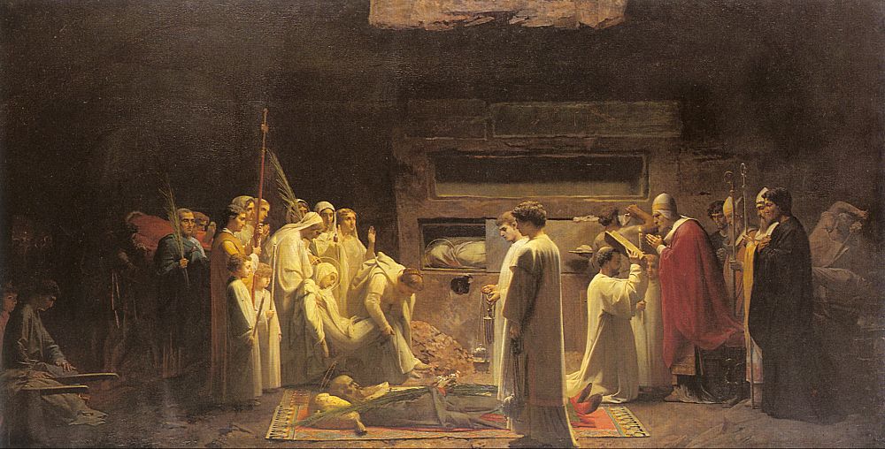 The Martyrs in the Catacombs