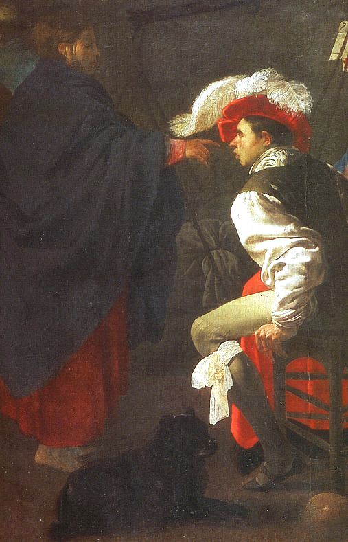 The Calling of St. Matthew (detail)