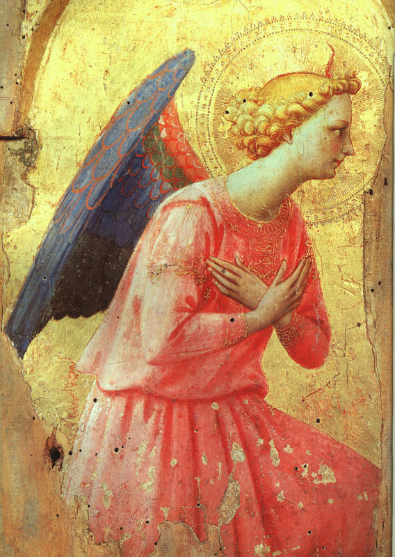 Adoration of an Angel (detail)