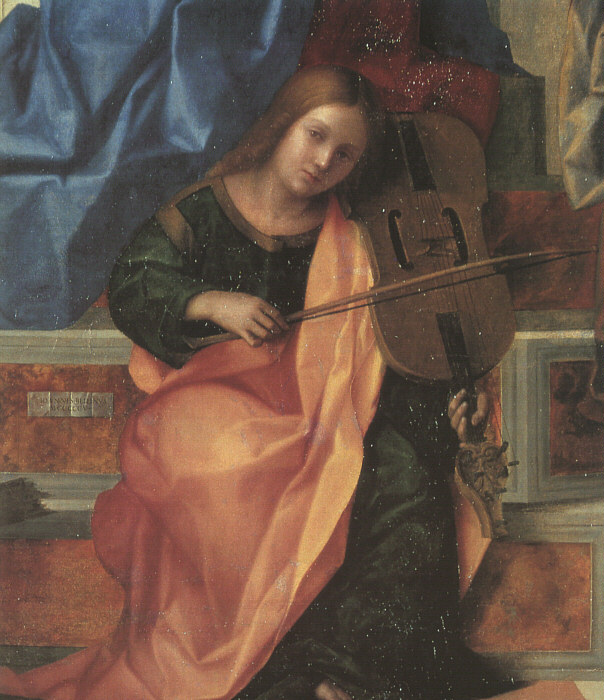 San Zaccaria Altarpiece (detail)