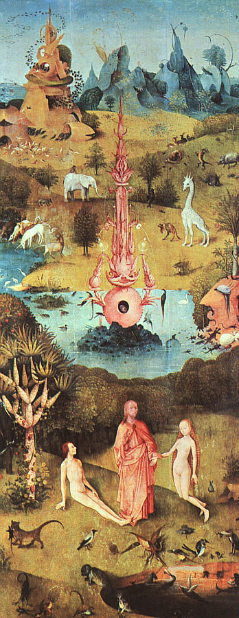 Garden of Earthly Delights Triptych (inner-left wing)