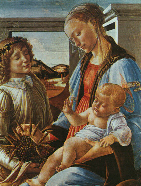Madonna & Child with an Angel