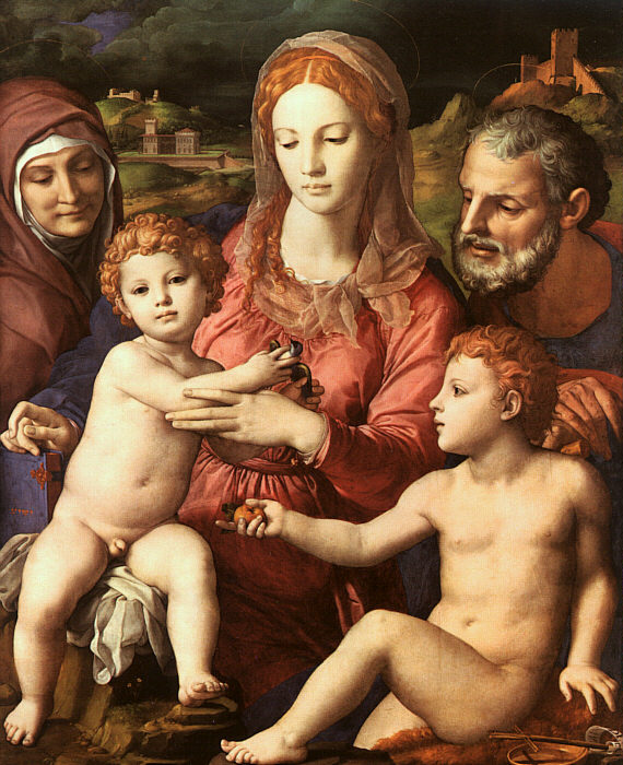 Holy Family with St. Anne & the Infant St. John