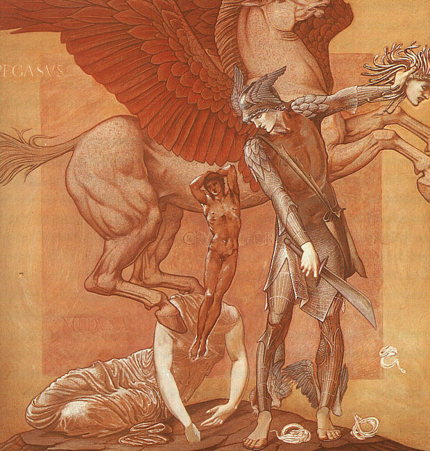 The Birth of Pegasus & Chrysaor from the Blood of Medusa