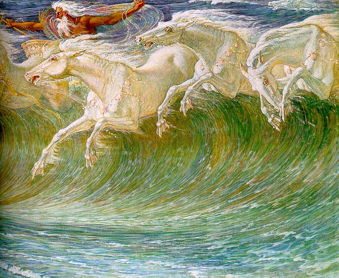 The Horses of Neptune (detail)