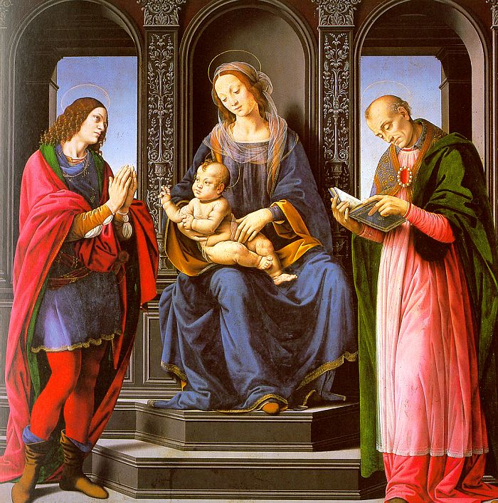The Virgin & Child with St. Julian & St. Nicholas of Myra