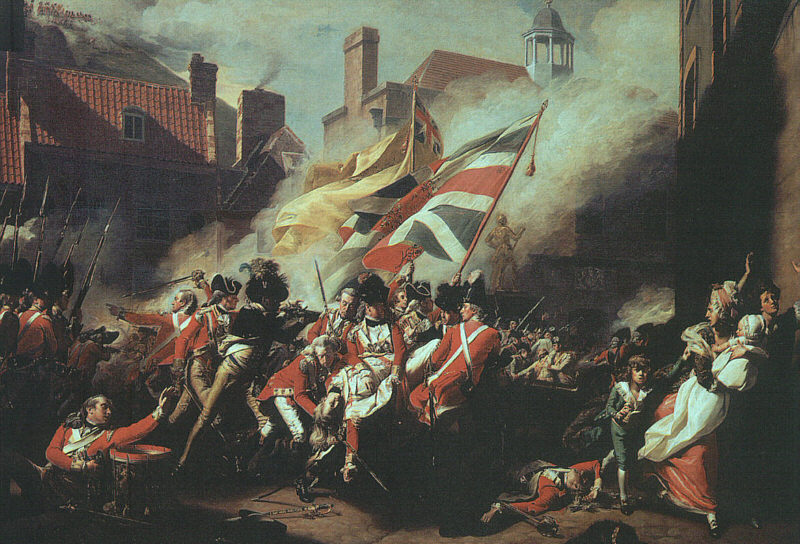 The Death of Major Pierson on the 6th of January of 1781