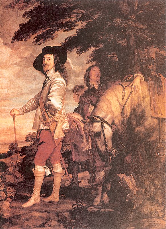 Charles I at the Hunt