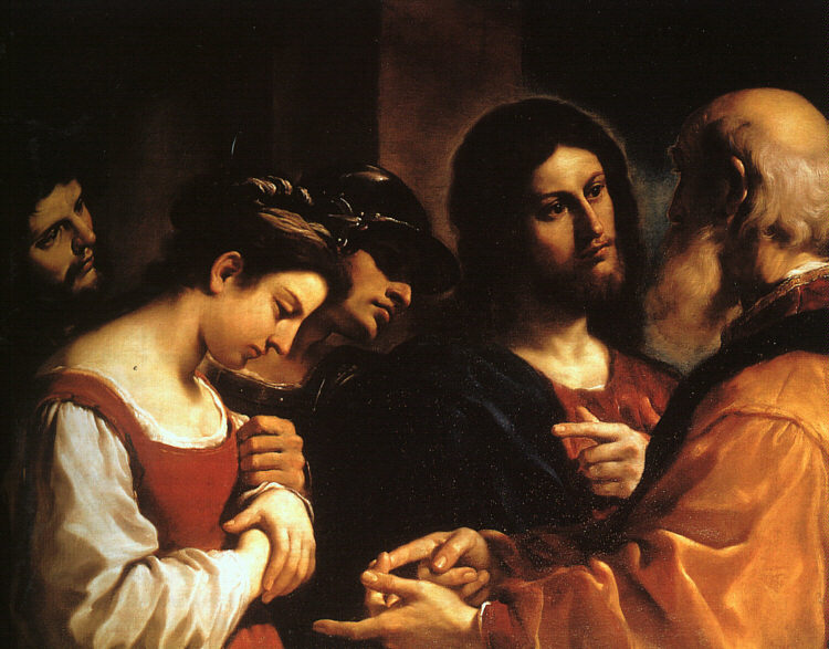 Christ with the Woman Taken in Adultery