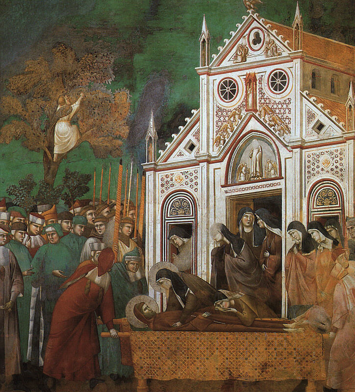 St. Francis Mourned by St. Clare