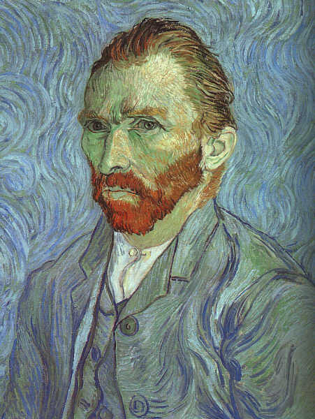 van Gogh: Self-Portrait at Saint-Rémy