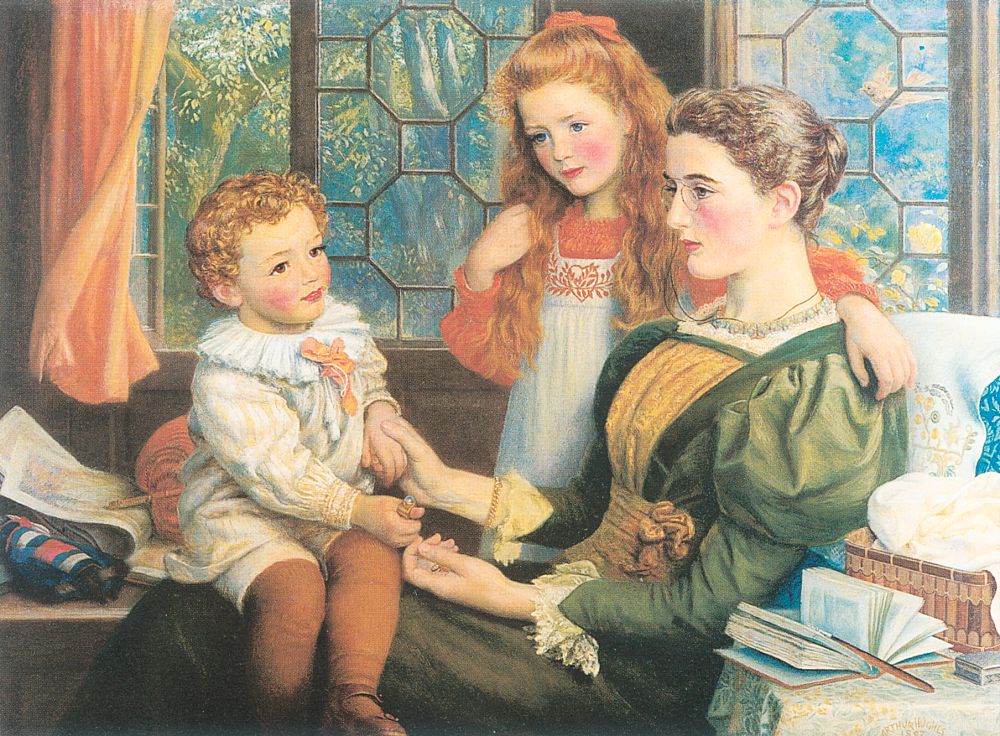 Mrs. Norman HIll and Children
