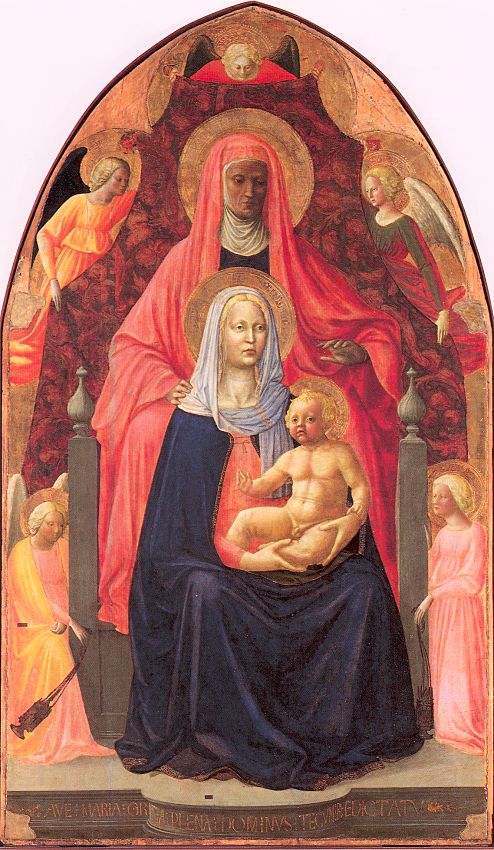 Madonna and Child with Saint Anne