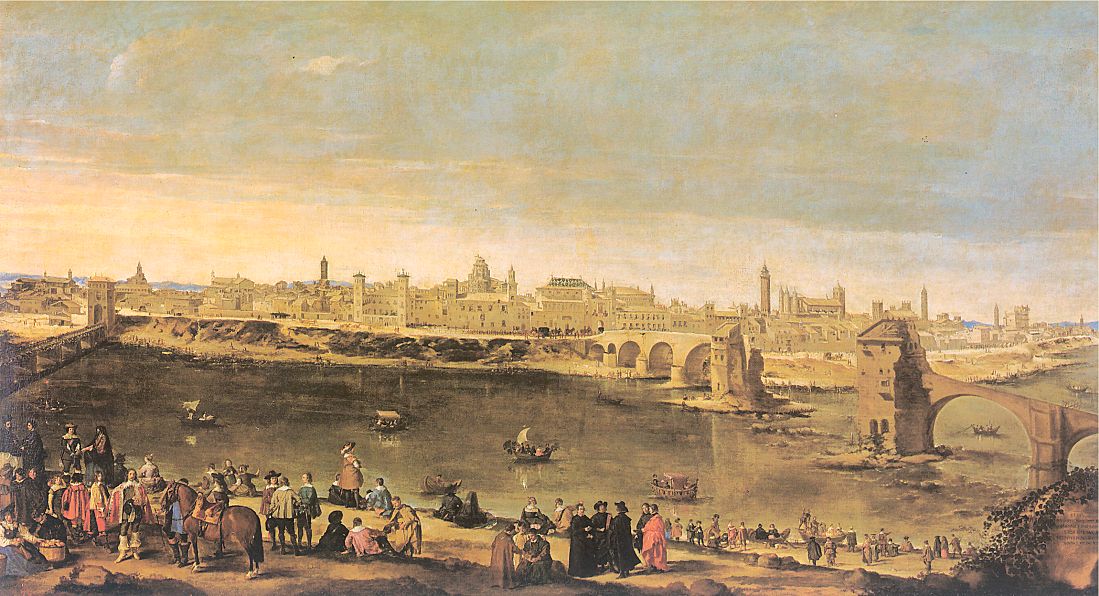 View of the City of Zaragoza