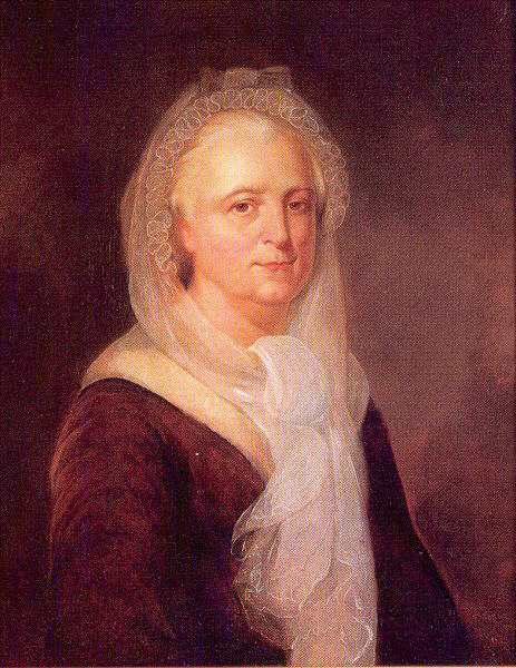 Portrait of Martha Washington