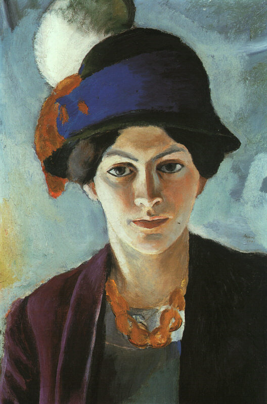 The Artist's Wife with a Hat