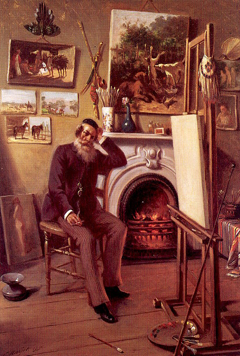 Self-Portrait in the Artist's Studio