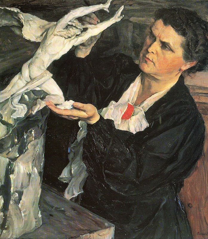 Portrait of the Sculptor Vera Mukhina