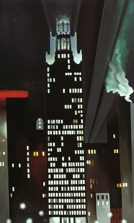 The Radiator Building at Night- New York