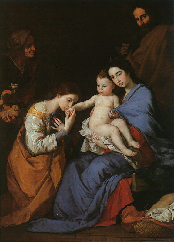 The Holy Family with Saints Anne & Catherine of Alexandria