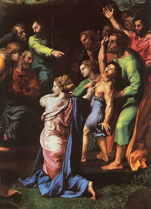 The Transfiguration (detail)