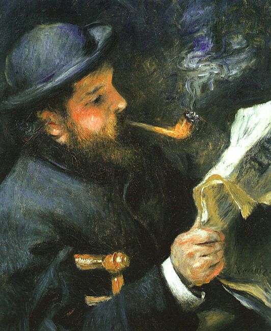 Portrait of Claude Monet Reading