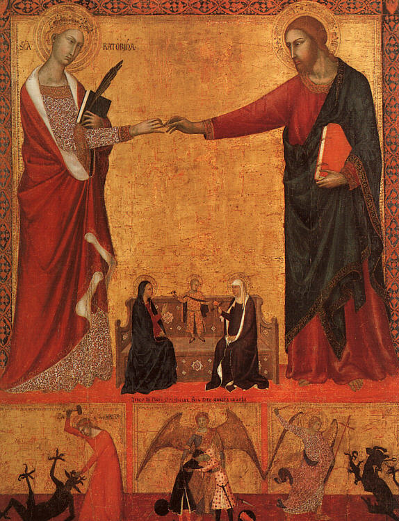 The Mystical Marriage of St. Catherine