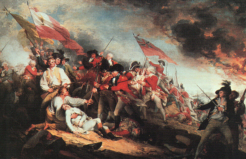 The Death of General Warren at the Battle of Bunker Hill