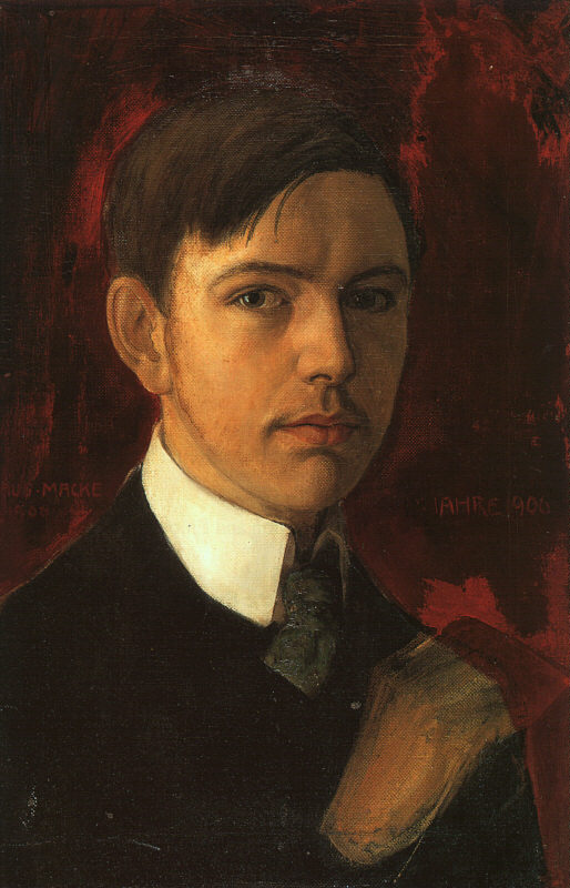 Macke: Self-Portrait